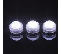 Vela sumergible LED impermeable con diseño de cúpula triple para peceras, macetas y ambiente de fiesta