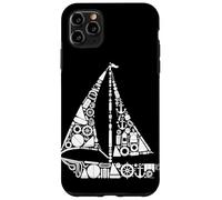 Vela Timonel Equipo Ícono Navegación Capitán Marinero Carcasa para iPhone 11 Pro Max