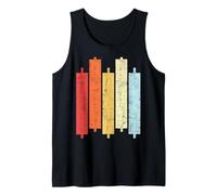 Vela Vintage del Mercado de valores Retro Stock Trader Day Trading Camiseta sin Mangas