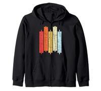 Vela Vintage del Mercado de valores Retro Stock Trader Day Trading Sudadera con Capucha