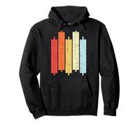 Vela Vintage del Mercado de valores Retro Stock Trader Day Trading Sudadera con Capucha