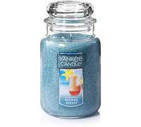 Vela Yankee Bahama Breeze Classic Classic 22oz Large Jar Single Wick Vela de ms de 110 horas de tiempo de quemaduras Perfecto para el entorno de