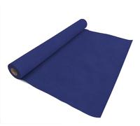 VelaHub Airlaid 30 - Mantel Cubre Mesa Desechable, 80 x 80 cm, Rollo de 24 m, Color Azul