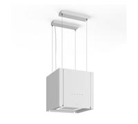 Velaire 40cm 601m³/h Campana Extractora de Isla Blanco