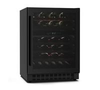 Velaire 57cm 46 Botellas Vinoteca bajo Encimera 2 Zonas Negro