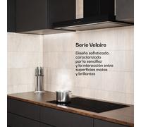 Velaire campana extractora | Elegante, minimalista, potente | Clase de energía A++ | 595 m³/h | 90 cm Klarstein