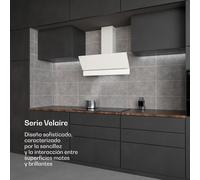 Velaire campana extractora | Elegante, minimalista, potente | Clase de energía A++ | 820 m³/h | 90 cm Klarstein