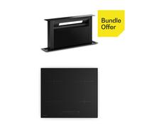 Velaire placa de inducción + extractor de placa Velaire | Minimalista | 60 cm