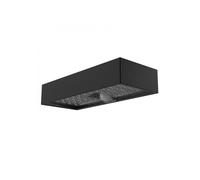 VELAMP APLIQUE LED A CARGA SOLAR 800 LÚMENES, CON DETECTOR DE MOVIMIENTO. NEGRO