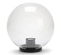 Velamp APOLUX: Esfera exterior de PMMA, 200mm, E27, transparente