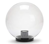 APOLUX: Esfera exterior de PMMA, 300mm, E27, transparente
