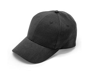 Velamp BATCAP: gorra de béisbol con luz LED recargable. Negro