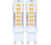 Velamp Bombilla LED SMD, cápsula G9, 4.5W / 400lm, base G9, 3000K (Paquete de 2)