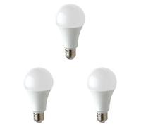 Velamp Bombilla LED SMD, Drop A60, 15W / 1520lm, base E27, 6500K (Paquete de 3)