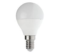 Velamp Bombilla LED SMD, esfera P45, 6W / 470lm, base E14, 4000K