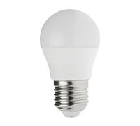 Velamp Bombilla LED SMD, esfera P45, 6W / 470lm, base E27, 4000K