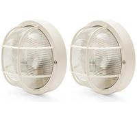Velamp bubble-b aplique redondo, blanco (Paquete de 2)