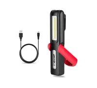 Velamp Davy - Linterna recargable, color rojo