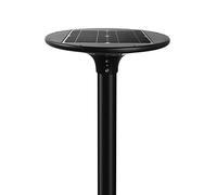VELAMP Farola LED solar 2300 lúmenes, IP65, (poste no incluido)