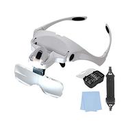 Velamp Gafas LED con Lupa. 5 dioptrías Intercambiables