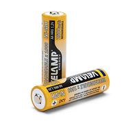 Velamp HR6/2BP Pilas Recargables eEstilo 2600 mAh, 2 Unidades, Naranja