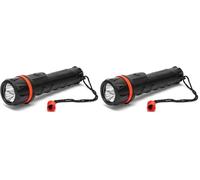 Velamp IRUB1LED Linterna De CauCho Con LED, 2 Pilas AA (Paquete de 2)