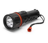 Velamp IRUB2LED Linterna De CauCho Con LED, 2 Pilas D