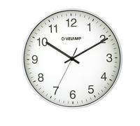 Velamp Reloj de Pared Redondo de Cuarzo de 30 cm, silencioso, Moderno y de 30 cm. Números fáciles de Leer. Ideal para oficinas, Salas de Estar, cocinas, escuelas, gimnasios...