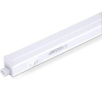 Velamp RS8 - 8 W Durandal - Lote de 48 réglettes LEDs con interruptor plástico color blanco