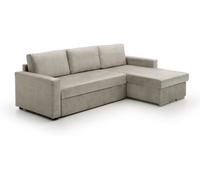 Velare Sofá cama chaise longue low cost derecha gris 226x146x85