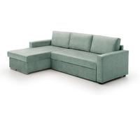 Velare Sofá cama chaise longue low cost izq. Agua marina 226x146x85