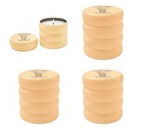Velas Aromáticas Caramel Latte Pâtisserie - Pack 4 Unidades | Aroma Dulce Gourmand a Café, Veganas y Cruelty Free | The Fruit Company