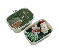 Velas Aromáticas,Conjunto de Aromaterapia Artesanal Ligero - Velas de Aromatizadas con Esencia de Árbol de Navidad - para Familia Cumpleaños Otoño Hogar San Valentín Hogar Interior Exterior