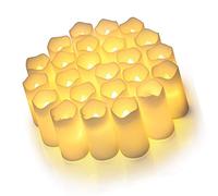 Velas Candelita, Vela Eléctrica LED 24PCS para Decoración (sin llama)