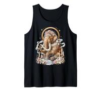Velas con Lazo de Encaje religioso Cristiano Woolly Mammoth Coquette Camiseta sin Mangas