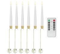 Velas De Árbol De Navidad Con Temporizador De Control Remoto, Luces Navideñas Sin Llamas, Juego De Velas De Vacaciones Remotas, No Requiere Cables Ni Salidas, 600 G, Para El Hogar, Al Aire Libre
