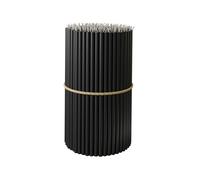 Velas de cera de abeja pura para el hogar: 50 velas candelabro delgadas y altas, completamente naturales, para oraciones en la iglesia, pastel de cumpleaños y Adviento de Navidad