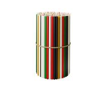 Velas de cera de abeja pura para el hogar: 50 velas candelabro delgadas y altas, completamente naturales, para oraciones en la iglesia, pastel de cumpleaños y Adviento de Navidad