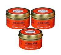 Velas De Emergencia A Granel, Paquete de 3 Velas De Supervivencia De 26-30 Horas De Duración, Vela De Supervivencia Inodoras En Lata Metálica, Vela De Emergencia Para Desastres Al Aire Libre