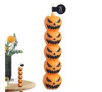 Velas de Halloween,Velas de de Halloween Decoración - Centros de Mesa Decorativos Artesanales para Navidad Invierno Estudio Porche