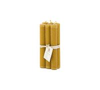 L’abella Mel - Velas naturales de cera de abeja - Pack de 6 velas naturales hechas a mano