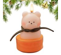 Velas de Navidad Llama Azul, Velas De Soja Artesanales Para Navidad, Decoración para Sala Dormitorio Comedor Eventos