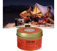 Velas de Supervivencia,Velas de Emergencia a Prueba de Viento,Velas sin Humo de Larga duración (26-30 Horas),Velas de Cera de Soja en Frasco para Cortes de energía,Actividades al Aire Libre (80g)