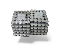 Velas de Té sin Aroma - Lote 500 Unidades - Duración 4 Horas - Parafina - Ideales para Bodas, Celebraciones, Cenas y Restaurantes