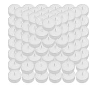 Velas de té sin humo,100 velas de té sin humo de larga duración | Lámpara de velas de noche blanca cálida para el hogar, viajes, manualidades y cualquier otra ocasión especial