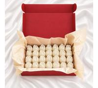 Velas en Forma de Rosa, Set de 56, Regalos de Cumpleaños Bodas Comuniones | Velas Artesanales · Cera de Colza Natural · Decoración para cena romántica · Fiestas y Eventos · Hecho en España