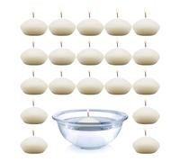 Velas flotantes, 20 unidades, color crema | pajoma
