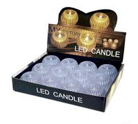 Velas LED, 1 paquete de mini lámpara de decoración de escritorio con efecto de llama realista para el hogar, oficina, sala de estar (B)