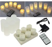 Velas LED con Control Remote de IR Set 6-SER 4250416326737