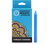 Velas Mágicas Manifest (paquete de 12) - Azul - Chakra Garganta
